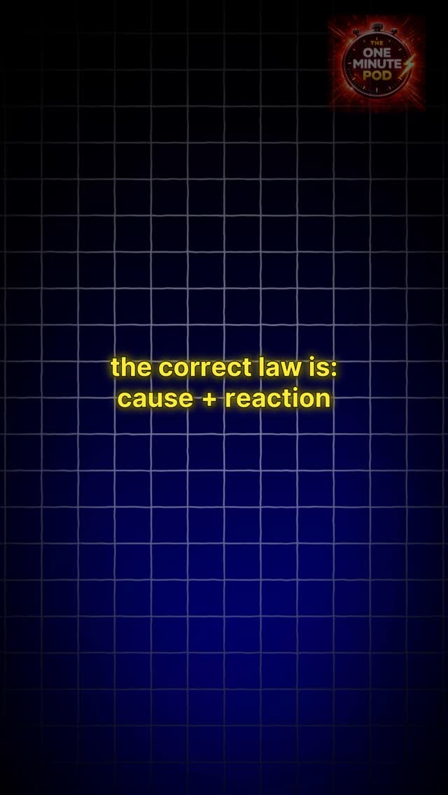 cause and effect ❌