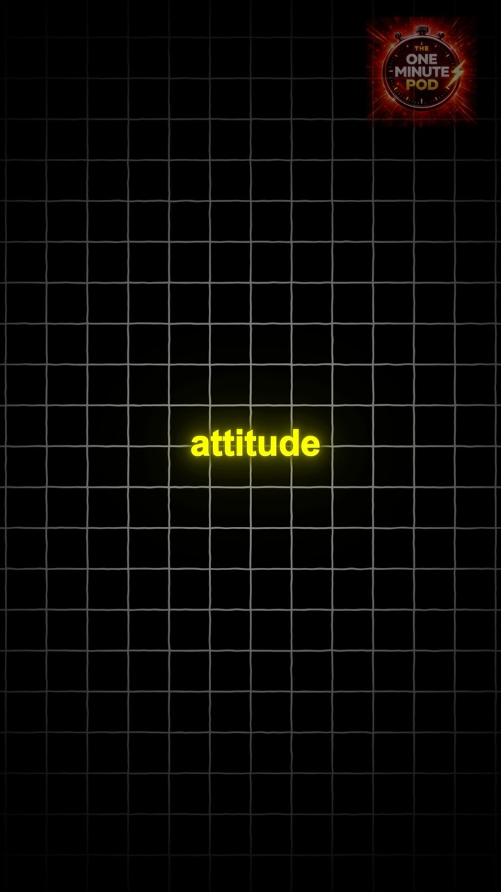 Your attitude is your altitude!